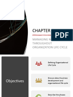 Chapter 7 - Managing Networking Throughout Organizational Life Cycle