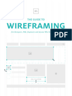 The Guide To Wireframing