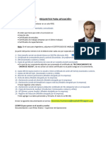 Requisitos para Afiliación 2021 - Proyectos