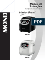 Panificadora Automtica Mondial Master Bread Npf53 19 Programas de Preparo Timer de 15 Horas Preto
