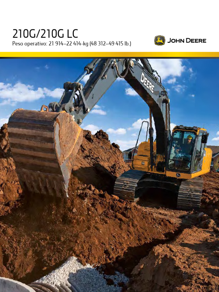 Exc 210G | PDF | Motores | Revestimiento