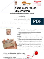 Mucha2021 Gesundheit in Der Schule Aktiv Schützen! Verantwortliches Gesundheitsmanagement in Der Schule.