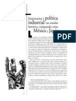 Política Industrial México Japón: Empresarios Y: Un Estudio Histórico Comparado Entre y