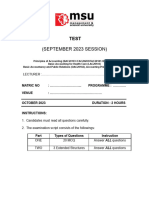 TEST - Principles of Accounting - Oct 2023_qustion