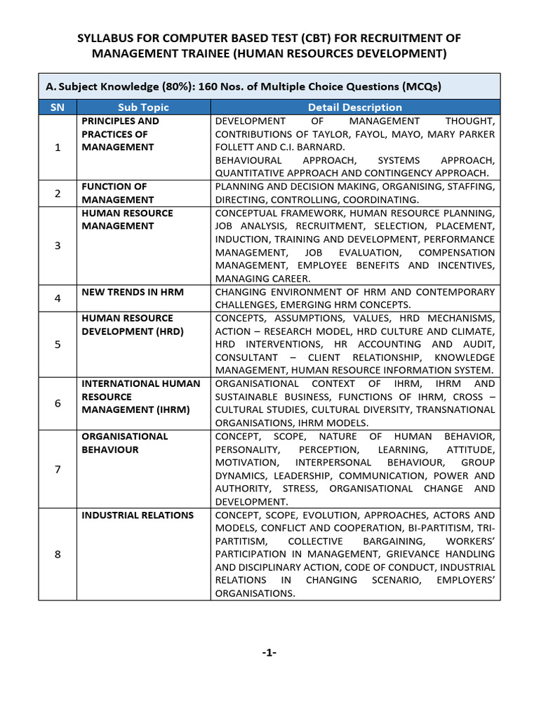 Management Trainee Hrd Pdf Labour Law Employment