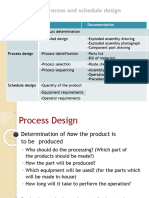 Product, Process and Schedule Design