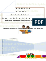 Estrategias Didacticas para Abordaje Geometria para Tercer Ano