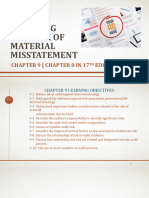 Lecture 4 Risks of Material Misstatements
