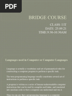 Bridge Course 1