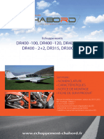 CHABORD DR300-315-400 Manuel de Maintenance Échappement DR420-I