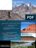 Week10 - Slope Processes and Mass Wasting