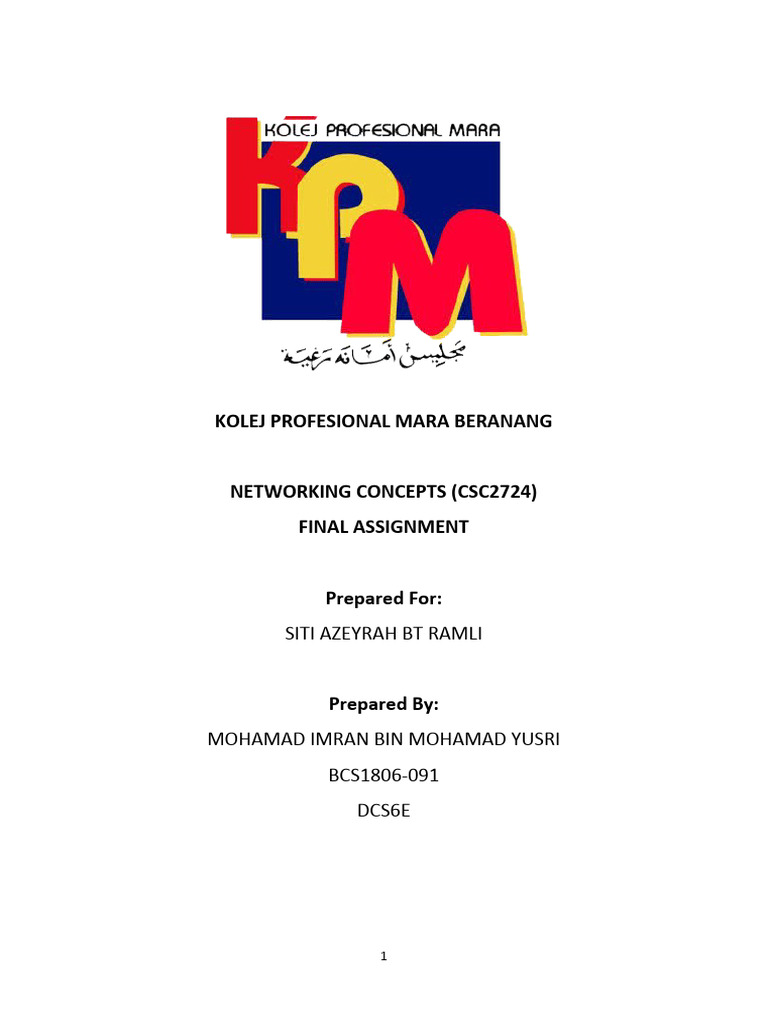 NT Assignment Phase 5 | PDF | Computer Network | Osi Model