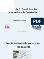 Presentation Cours Sur La Fiscalité de La Paie 2022