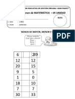 Examen de Matematica - Unidad 05