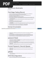 Bug Bounty Bookmarks