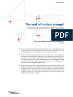 The End of Nuclear Energy?: International Perspectives After Fukushima