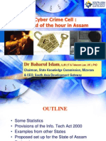 Cyber Crime Cell: A Need of The Hour in Assam: DR Baharul Islam