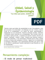 Complejidad, Salud y Epidemiología 2021