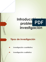 Introduccion Problema de Investigacion Clase Viernes30 Abril