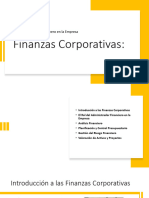 Finanzas Corporativas - PPT Clase01 PDF