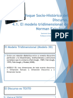 Modelo Tridimensional de Fairclough