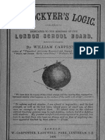 Mr. Lockyer's Logic - William Carpenter - 1876
