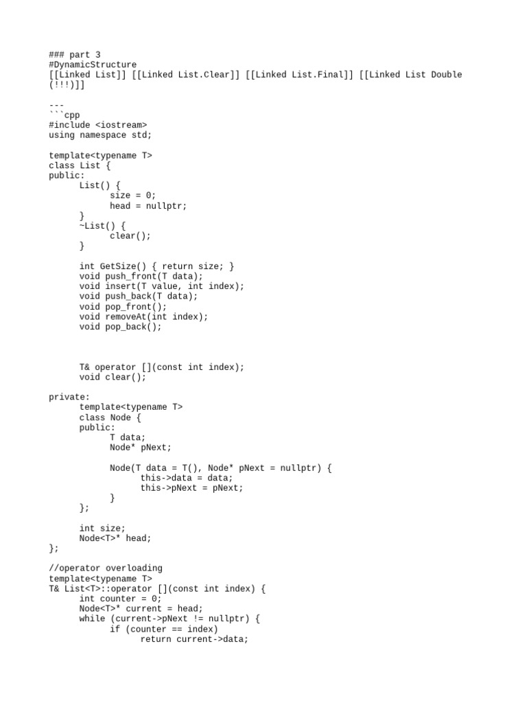 Linked List.Final | PDF | Computer Programming | Algorithms And Data ...