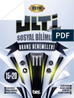 Ulti̇ Seri̇si̇ Tyt Sosyal Bi̇li̇mler Branş Denemeleri̇ Örnek PDF