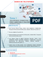 Tema 1. Transporte Terrestres (Carretera y Ferroviario) POWERPOINT 2