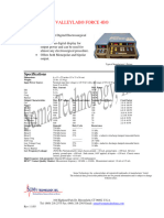 Valleylab Force4b Spec. Sheet