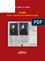 Lenin Teorico y Practico de La Militancia Ilegal