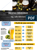 Recetas Cerveceras Julio Valeriano 2022