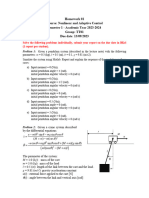 Homework 01 - NonlinearAdaptiveCtrl - Semester231 - TT01