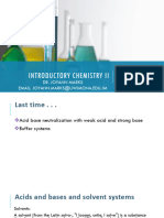 Introductory Chemistry II Acids and Bases Lecture 5