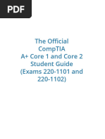 CompTIA A+ Cheat Sheet | PDF