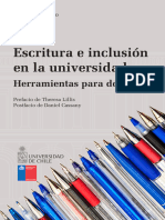 Escritura e Inclusion en La Universidad Navarro