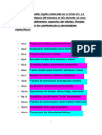 Tabla de Inglés para Principiantes y Autodidacta