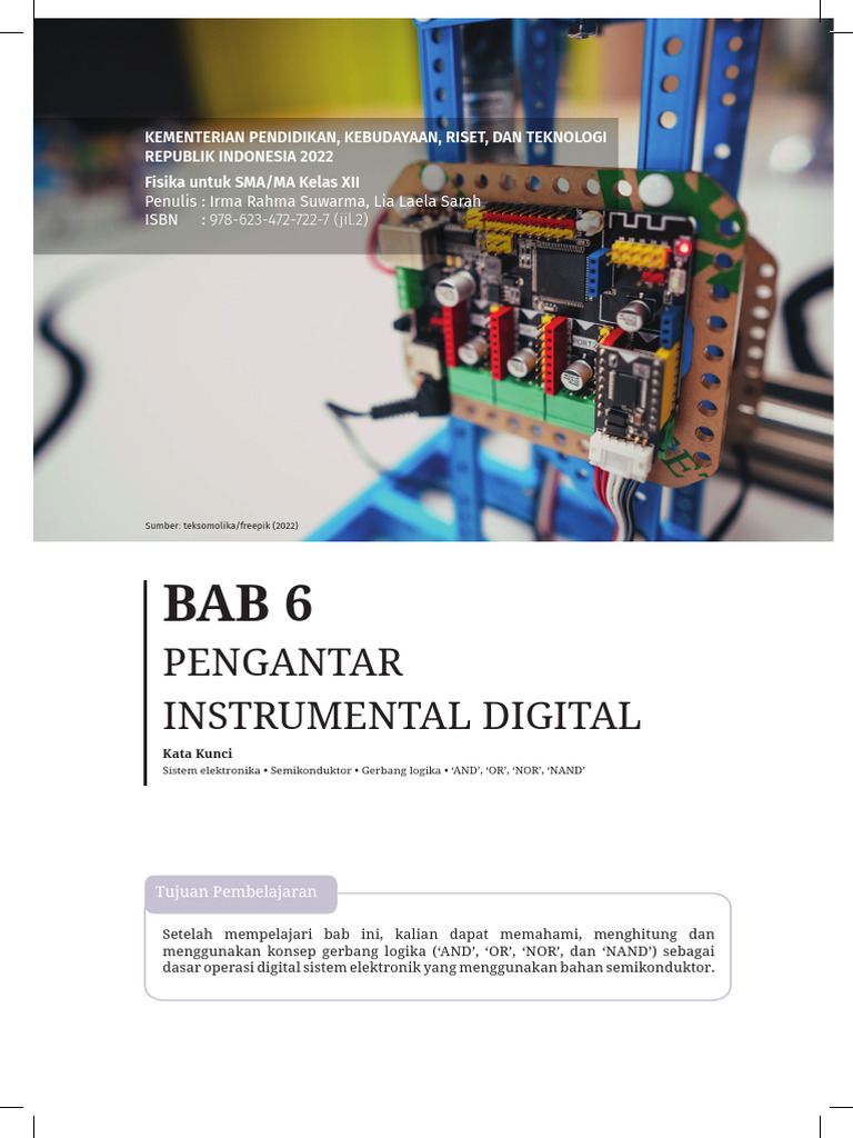 Pengantar Instrumental Digital Fisika XII | PDF