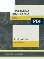 UD1 - Presentacion - Psicologia Como Ciencia