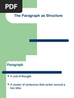 Download The Paragraph as Structure by api-3771473 SN6911304 doc pdf
