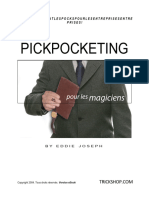 Trickshop - Pickpocketing For Magicians (Eddie Joseph) (Français)