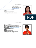 Student Profile