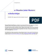 JMPMB. Erasmus Mundus Scholarships. 2023