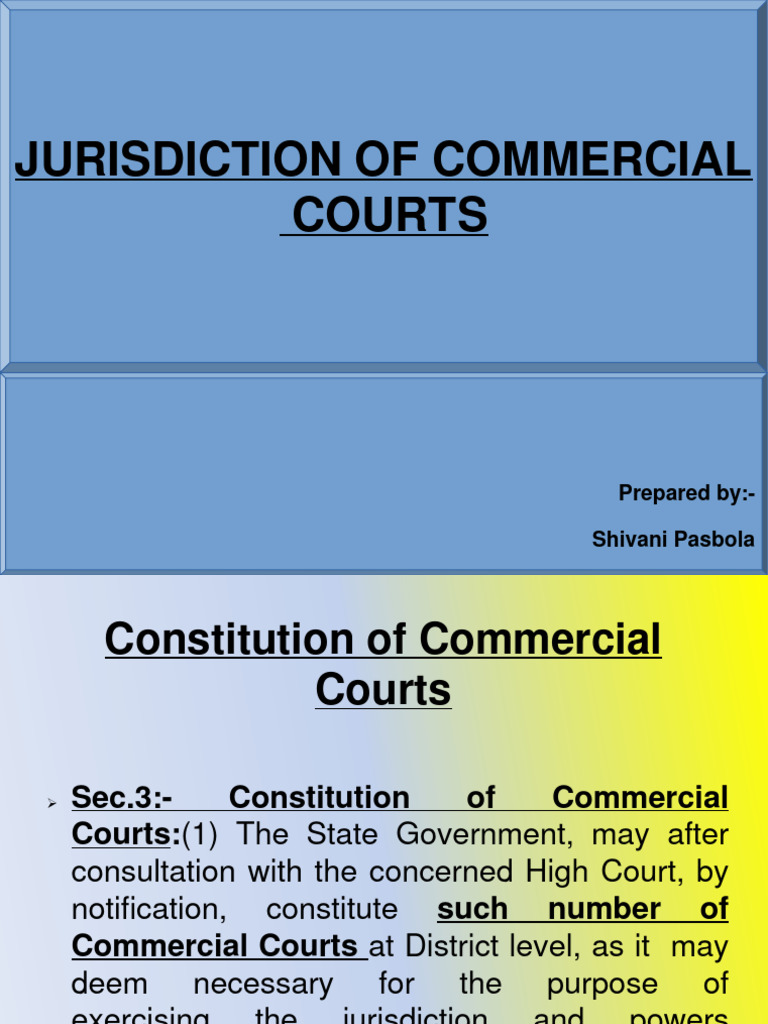 Jurisdiction of Commercial PDF Jurisdiction Lawsuit