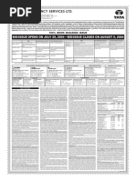 Bid/Issue Opens On July 29, 2004 Bid/Issue Closes On August 5, 2004