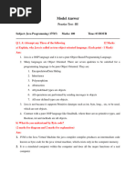 JPR-III Model Answer