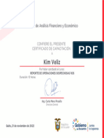 Certificado Uafe