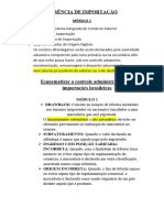 Gerencia de Importação - Tema 1 PDF
