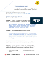 Exercicis Daccentuacio PDF