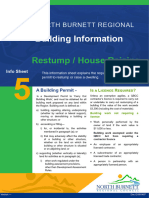 5 Information Sheet Restumping or Raising A Building September 2018